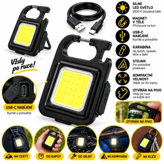 Mini LED svítilna 5v1